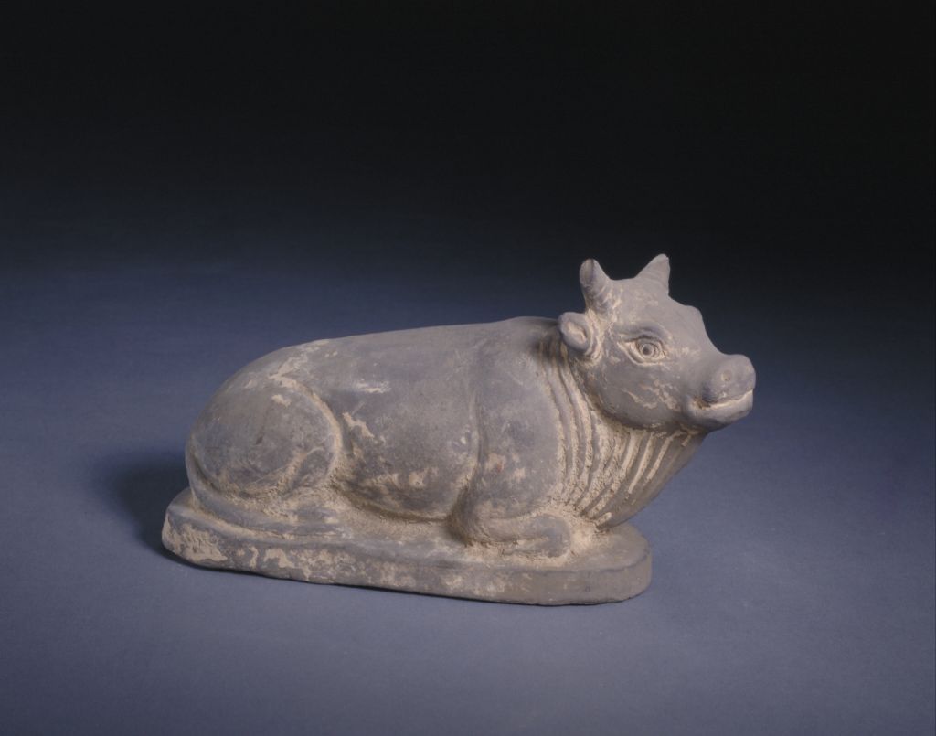 图片[1]-Pottery cattle-China Archive